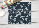 Military Camouflage Pattern Adhesive Vinyl 501